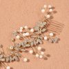 Headpieces | Vintage Pearl Rhinestone Bridal Wedding Hair Combs Silver – Girls