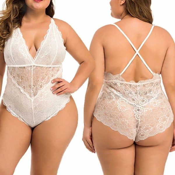 Lingerie | Attractive/Comfortable/Sexy Cotton/Lace Lingerie Set White – Girls