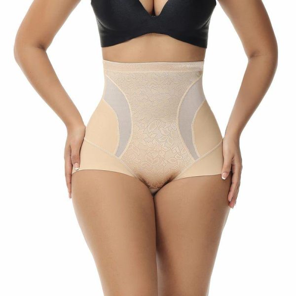 Lingerie | Breathable/Classic/Comfortable Jacquard/Polyester Shapewear Nude – Girls