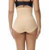 Lingerie | Breathable/Classic/Comfortable Jacquard/Polyester Shapewear Nude – Girls