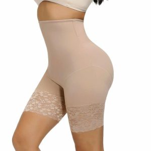 Lingerie | Breathable/Sexy Chinlon/Spandex Push-up Shapewear Nude – Girls