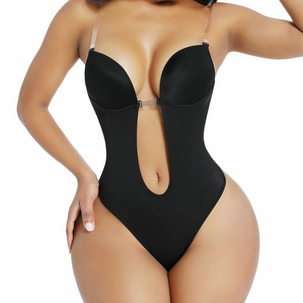 Lingerie | Bridal/Casual/Feminine Breathable/Classic Polyester Backless/Bustiers Shapewear Black – Girls