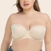 Lingerie | Bridal/Feminine Comfortable Polyester Push-up Bra Nude – Girls