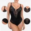 Lingerie | Fascinating/Sexy Chinlon/Polyester/Spandex Shapewear Black – Girls