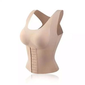 Lingerie | Feminine Sexy Chinlon Built-in Bra/Push-up/Waist Cincher Shapewear Nude – Girls