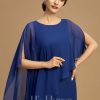 Mother of the Bride Dresses | A-line Scoop Asymmetrical Chiffon Mother of the Bride Dress As Picture – Womens