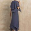 Mother of the Bride Dresses | A-line V-Neck Asymmetrical Chiffon Mother of the Bride Dress With Beading Stormy – Womens