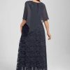 Mother of the Bride Dresses | Sheath/Column Scoop Floor-Length Chiffon Lace Mother of the Bride Dress With Sequins Beading As Picture – Womens