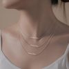 Personalized Jewelry | Birthstone Name Necklace Rose Gold – Womens