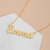 Personalized Jewelry | Custom 18k Gold Plated Letter Name Necklace Birthday Gifts Gold – Womens