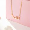 Personalized Jewelry | Custom 18k Gold Plated Silver Letter Arabic Necklace Name Necklace Birthday Gifts Gold – Womens