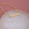 Personalized Jewelry | Letter Name Bracelets Gold – Womens