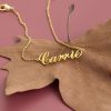 Personalized Jewelry | Letter Name Bracelets Gold – Womens