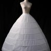 Petticoats | A-Line Slip Floor-Length 1 Tiers Petticoats White – Womens