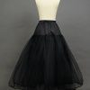 Petticoats | A-Line Slip Floor-Length 3 Tiers Petticoats Black – Womens