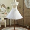 Petticoats | A-Line Slip Knee-Length 3 Tiers Petticoats White – Womens