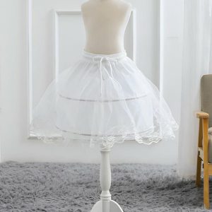 Petticoats | A-Line Slip Short-length 1 Tiers Petticoats White – Womens