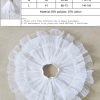 Petticoats | A-Line Slip Short-length 2 Tiers Petticoats White – Womens