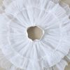 Petticoats | A-Line Slip Short-length 2 Tiers Petticoats White – Womens