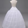 Petticoats | Ball Gown Slip Floor-Length 2 Tiers Petticoats White – Womens