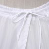 Petticoats | Ball Gown Slip Floor-Length 2 Tiers Petticoats White – Womens