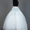 Petticoats | Ball Gown Slip Floor-Length 3 Tiers Petticoats White – Womens