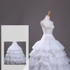 Petticoats | Ball Gown Slip Floor-Length 5 Tiers Petticoats White – Womens