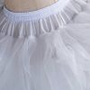 Petticoats | Ball Gown Slip Floor-Length 7 Tiers Petticoats White – Womens