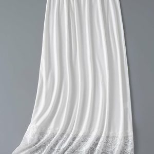 Petticoats | Half Slip Tea-Length 1 Tiers Petticoats White – Womens