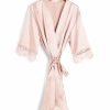 Robes | Charmeuse Bridesmaid Bride Mom Women Robes Personalized Robes/Pajamas Blushing Pink – Womens