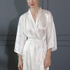 Robes | Charmeuse Bridesmaid Bride Women Robes White – Womens