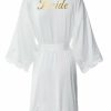 Robes | Personalized Polyester Imitated Silk Bridesmaid Bride Robes As Picture – Womens