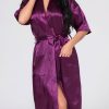 Robes | Silk Bridesmaid Bride Robes Grape – Womens