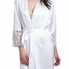 Robes | Silk Bridesmaid Bride Women Robes White – Womens