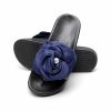 Sandals | Women’s Sandals Outdoor Beach Daily Casual PVC Slippers Flat Heel Open Toe Pearl Flower Summer Slip On Shoes Red – Womens