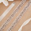 Sashes & Belts | Beautiful/Bridal Imitation Pearls/Rhinestones Satin Sash Ivory – Womens