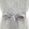 Sashes & Belts | Beautiful/Bridal Rhinestones Satin Sash White – Womens