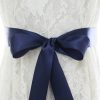 Sashes & Belts | Beautiful/Bridal Rhinestones Satin Sash White – Womens