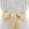 Sashes & Belts | Beautiful/Bridal Rhinestones Satin Sash White – Womens