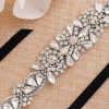 Sashes & Belts | Beautiful/Bridal Rhinestones Satin Sash White – Womens