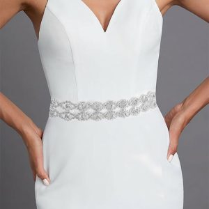 Sashes & Belts | Classic/Bridal Metal Chain Belt Silver – Womens