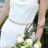 Sashes & Belts | Classic/Bridal Rhinestones Satin Sash Ivory – Womens