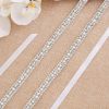 Sashes & Belts | Classic/Bridal Rhinestones Satin Sash White – Womens