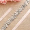 Sashes & Belts | Gorgeous/Bridal Rhinestones Satin Sash As Picture – Womens