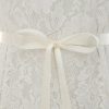 Sashes & Belts | Nice/Bridal Rhinestones Satin Sash Ivory – Womens