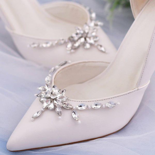 Shoe Accessories | Shoes Alloy Wedding Party Buckles 1-pair Silver – Womens