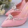 Shoe Accessories | Shoes Alloy Wedding Party Buckles 1-pair Silver – Womens