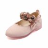 Shoes | Girl’s Flats Flower Girl Shoes Daily Party Mary Jane Flower Faux Leather Round Toe Flat Heel Shoes Pink – Girls