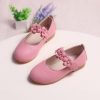 Shoes | Girl’s Flats Flower Girl Shoes Wedding Daily Mary Jane Flower Faux Leather Round Toe Flat Heel Shoes White – Girls