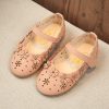 Shoes | Girl’s Flats Flower Girl Shoes Wedding Daily Party Mary Jane Beading Flower Faux Leather Round Toe Flat Heel Shoes White – Girls